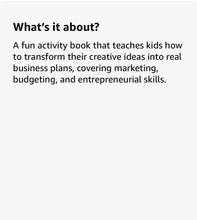 Load image into Gallery viewer, The Little Entrepreneurs Business Plan: An Activity Book For Kids