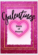 Load image into Gallery viewer, Galentine&#39;s Deck of hearts
