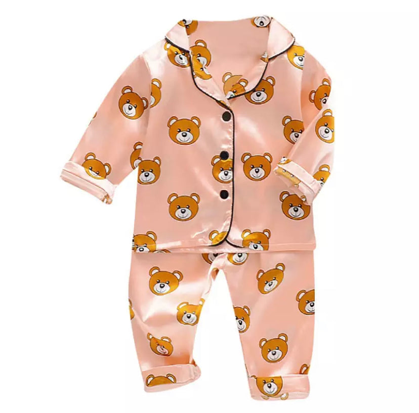 Teddy grahams sleep set- blush