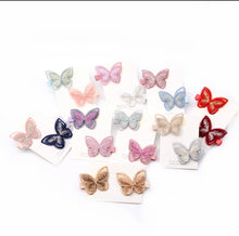 Load image into Gallery viewer, Butterfly hair pins
